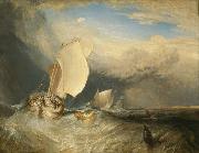 Fishing Boats with Hucksters Bargaining for Fish William Turner